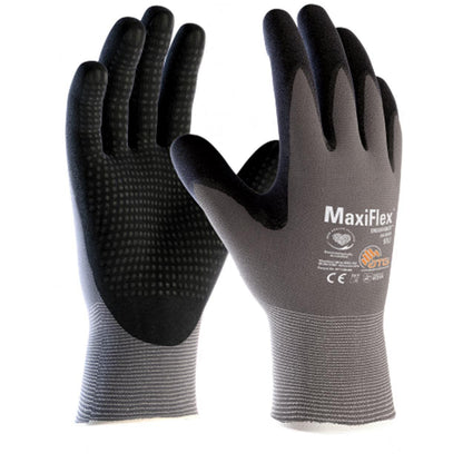12Pr ATG Maxiflex Endurance 34-846 handschoen (Grijs)