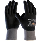 12Pr ATG MaxiFlex Ultimate 34-876 handschoen (Zwart)