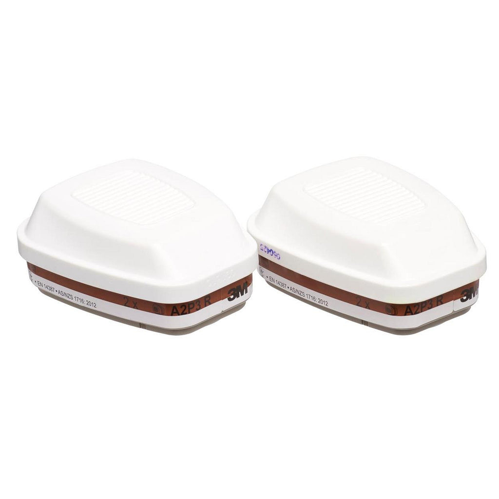 4 Stuks 3M 6095 gas- en dampfilter A2P3 R