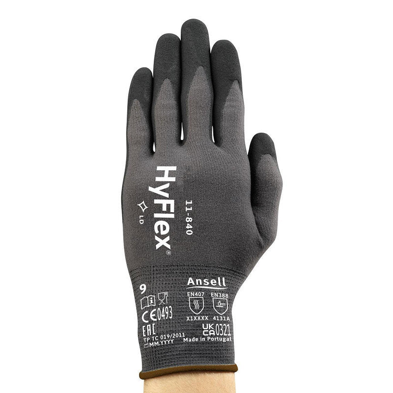 12 Paar Ansell Hyflex 11-840 Handschoenen