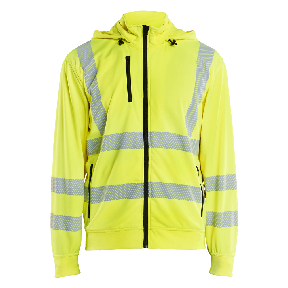 blaklader-high-vis-sweatvest-met-afneembare-capuchon-geel