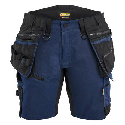 blaklader-striker-dames-2-weg-stretch-shorts-dark-navy-zwart