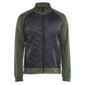 blaklader-hybride-sweatvest-bosgroen-zwart