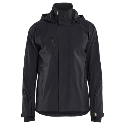 blaklader-shell-jack-stretch-zwart-charcoal