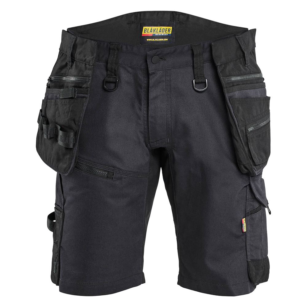 blaklader-striker-short-2-weg-stretch-zwart-charcoal