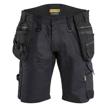 blaklader-striker-short-2-weg-stretch-zwart-charcoal