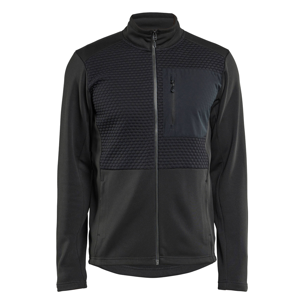 blaklader-sweatvest-met-hele-rits-zwart