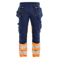 blaklader-high-vis-werkbroek-stretch-holsterpockets-navy-oranje
