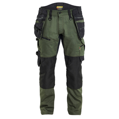 blaklader-striker-werkbroek-met-stretch-donkergroen-zwart