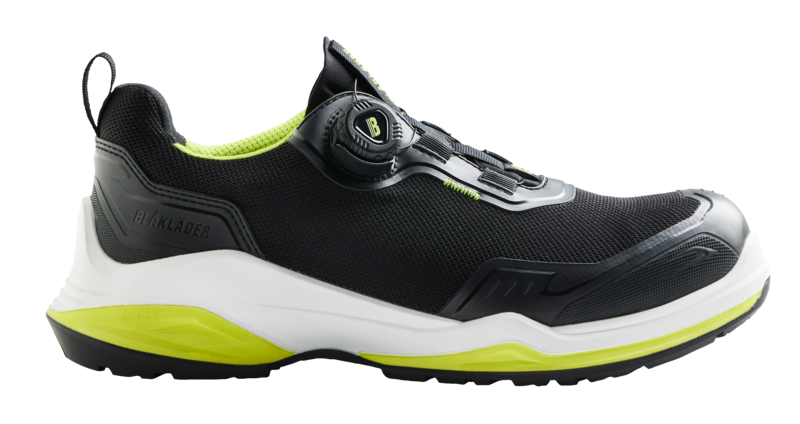blaklader-striker-lage-veiligheidsschoen-freelock-s3s-zwart-lime