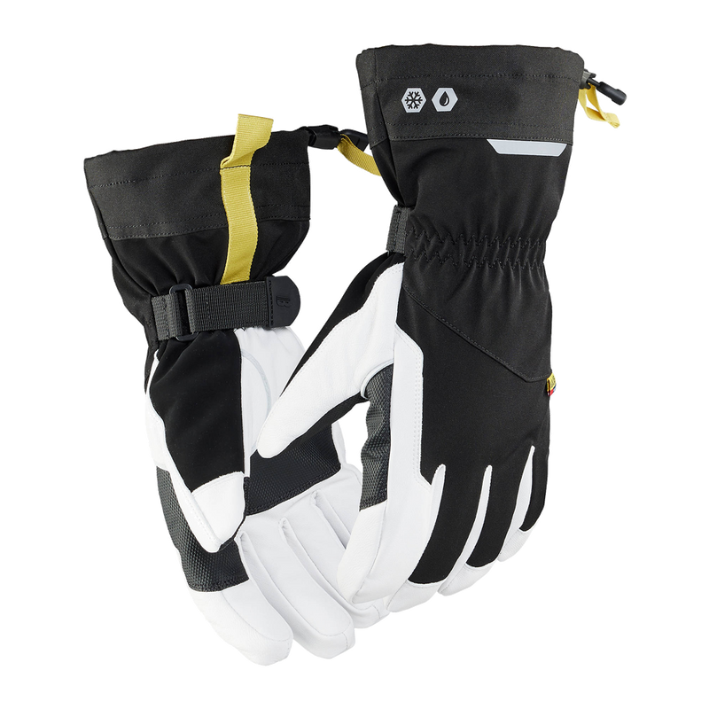 blaklader-supreme-winter-werkhandschoenen-leder-gevoerd-waterdicht-zwart-wit