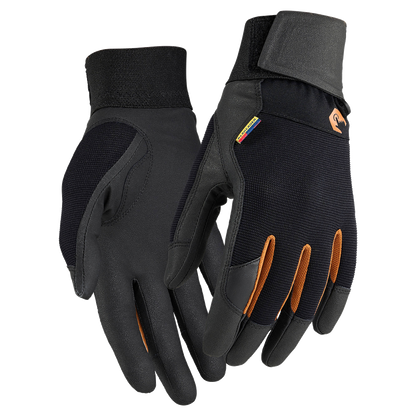 blaklader-supreme-strong-werkhandschoenen-synthetisch-leer-klittenbandsluiting-zwart-oranje