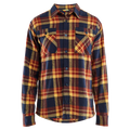 blaklader-overhemd-flanel-donkerrood-navy