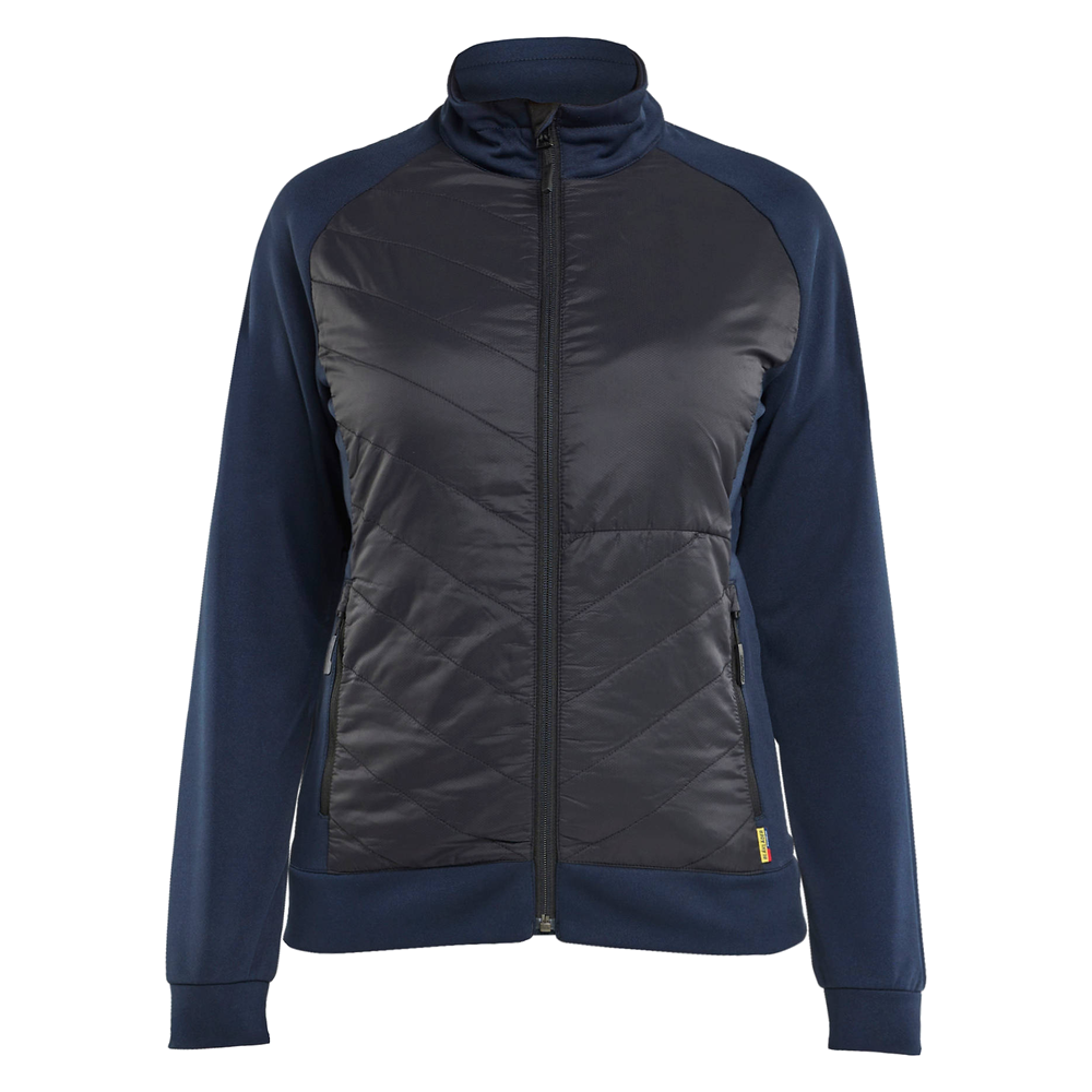 blaklader-dames-hybride-sweatshirt-dark-navy-zwart