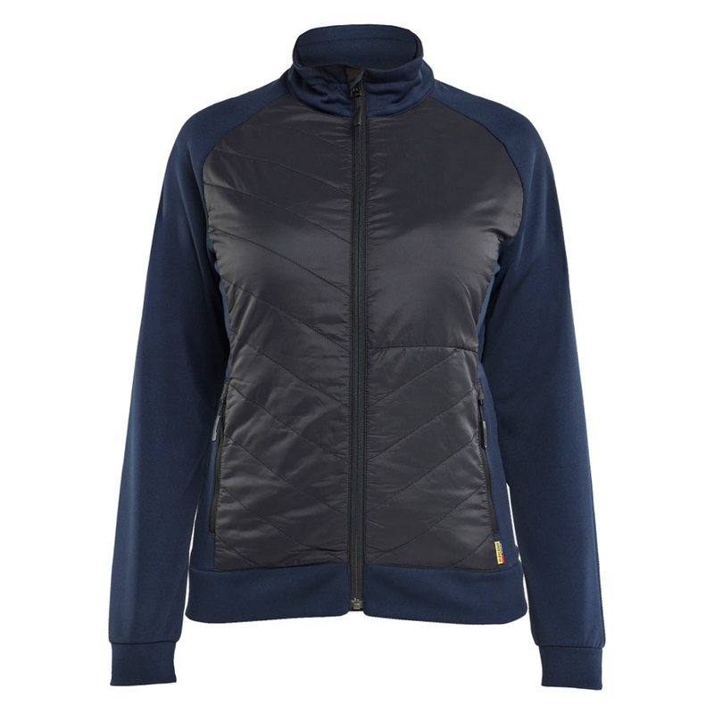 blaklader-dames-hybride-sweatshirt-dark-navy-zwart