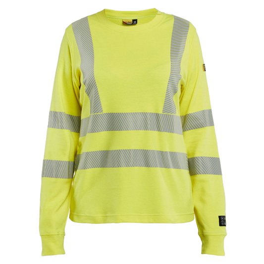 blaklader-multinorm-dames-t-shirt-met-lange-mouwen-geel