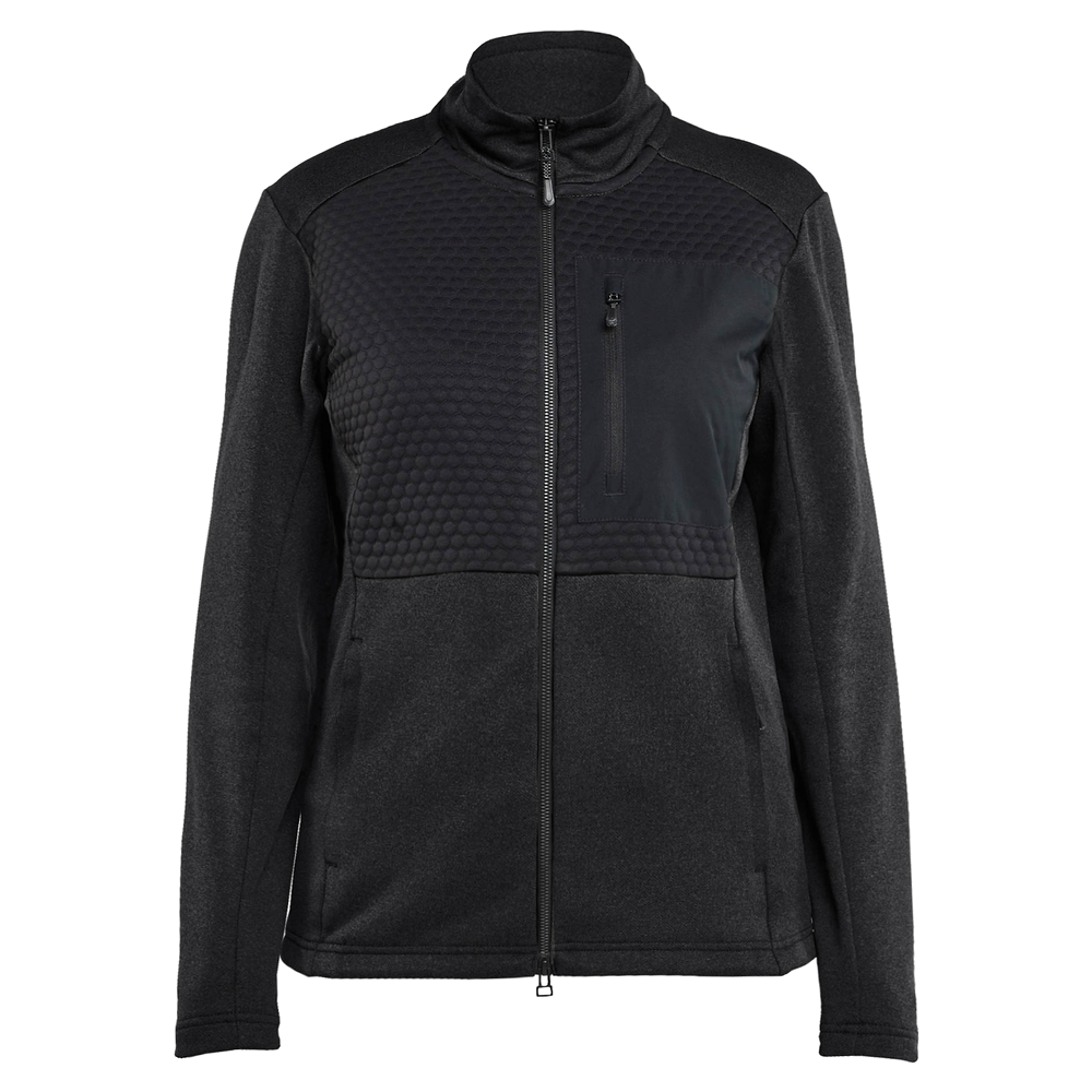 blaklader-dames-sweatvest-met-hele-rits-zwart