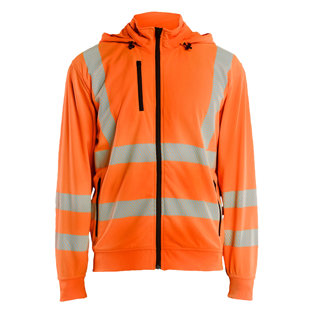 blaklader-high-vis-sweatvest-met-afneembare-capuchon-oranje
