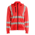 blaklader-high-vis-sweatvest-met-afneembare-capuchon-rood