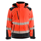 blaklader-high-vis-lichtgewicht-softshell-winterjas-rood-zwart
