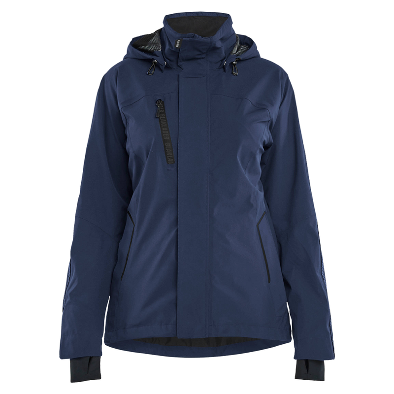 blaklader-dames-shell-jack-stretch-dark-navy-zwart