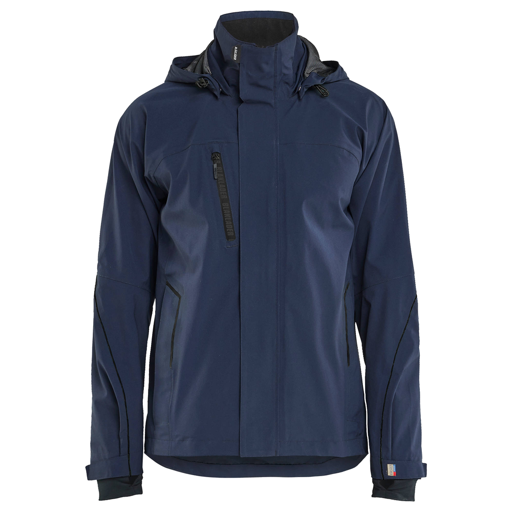 blaklader-shell-jack-stretch-dark-navy-zwart