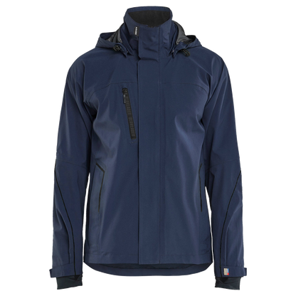 blaklader-shell-jack-stretch-dark-navy-zwart