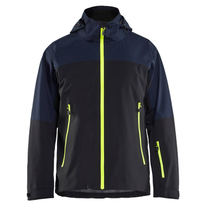 blaklader-striker-shell-jack-stretch-navy-geel