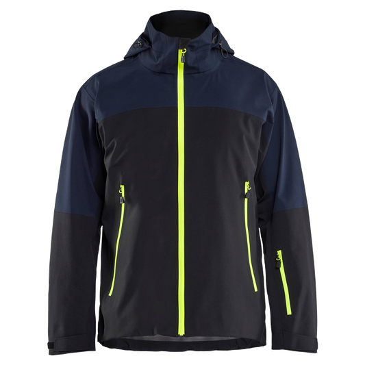 blaklader-striker-shell-jack-stretch-navy-geel