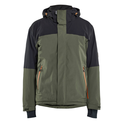 blaklader-striker-winterjas-stretch-bosgroen