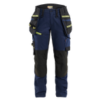 blaklader-striker-dames-werkbroek-met-stretch-navy-geel