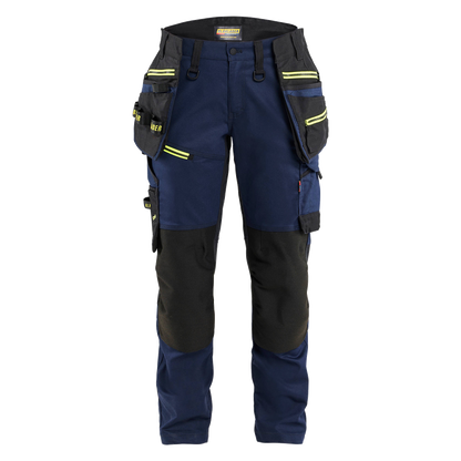 blaklader-striker-dames-werkbroek-met-stretch-navy-geel