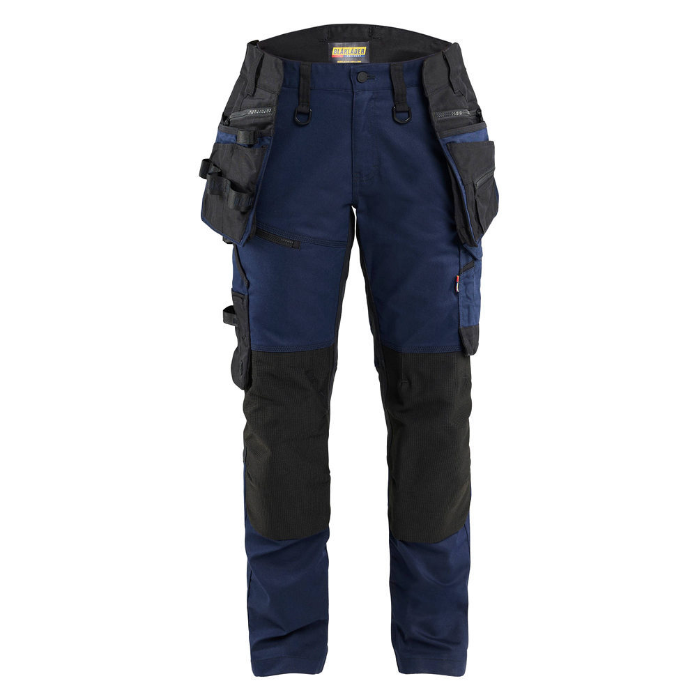 blaklader-striker-dames-werkbroek-met-stretch-dark-navy-zwart