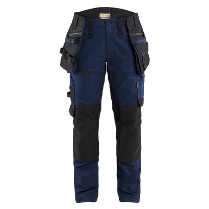 blaklader-striker-dames-werkbroek-met-stretch-dark-navy-zwart
