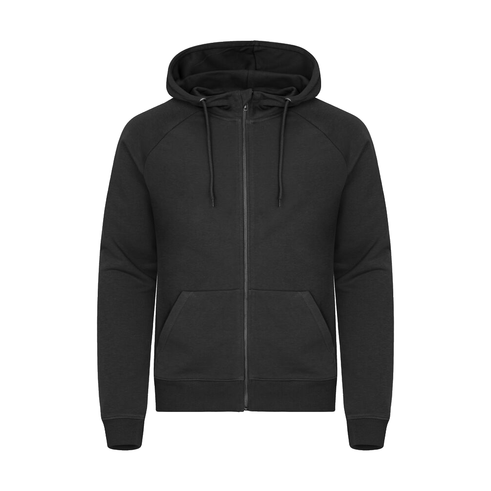 clique-miami-pro-hoody-full-zip-zwart