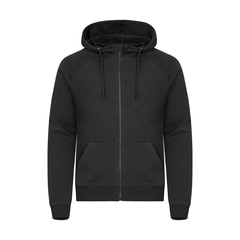 clique-miami-pro-hoody-full-zip-zwart