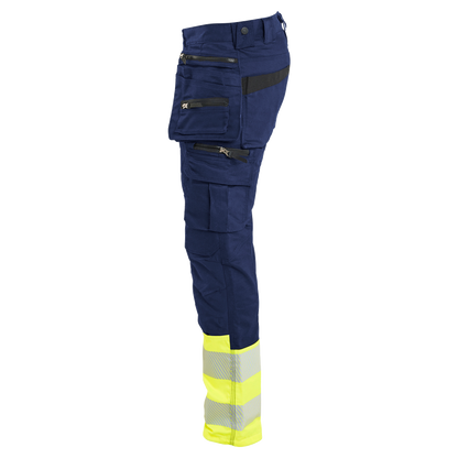 Blaklader High Vis Werkbroek Stretch Holsterpockets