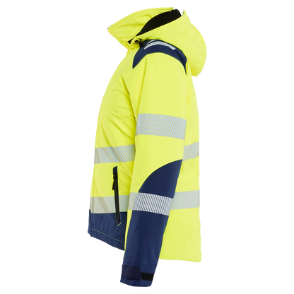 Blaklader Dames High Vis Lichtgewicht Softshell Winterjas