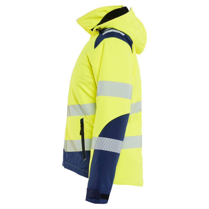 Blaklader Dames High Vis Lichtgewicht Softshell Winterjas