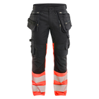 Blaklader High Vis Werkbroek Stretch Holsterpockets