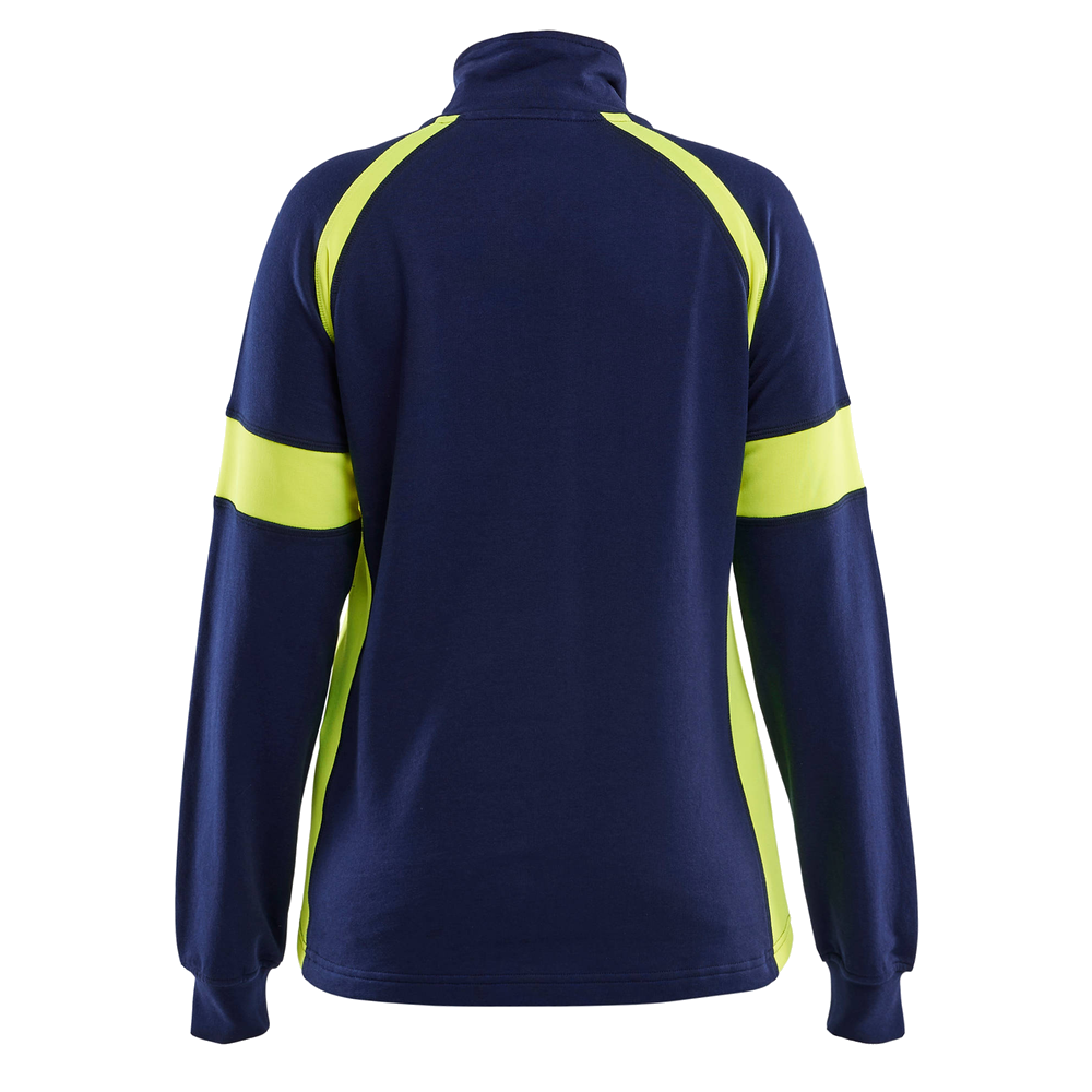 Blaklader Dames Sweatshirt Halfzip visible