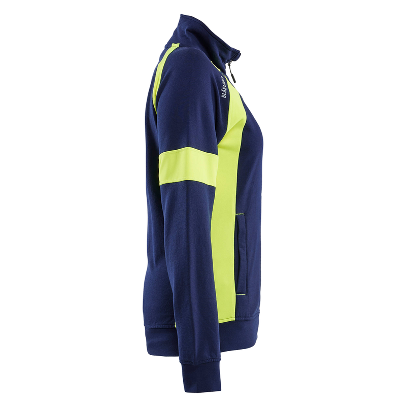 Blaklader Dames Sweatvest visible met rits