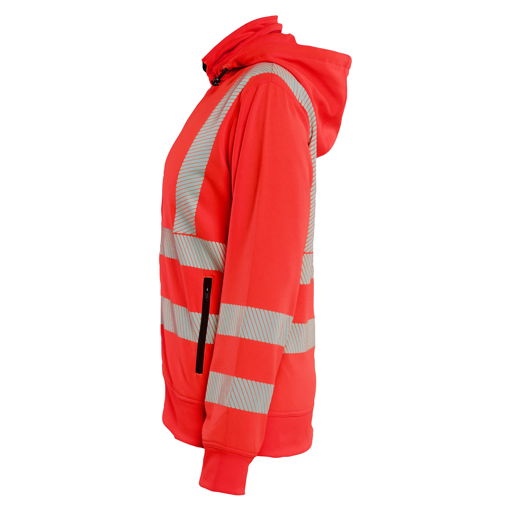 Blaklader Dames High Vis sweatshirt met afneembare capuchon