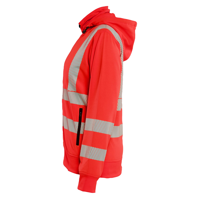 Blaklader Dames High Vis sweatshirt met afneembare capuchon
