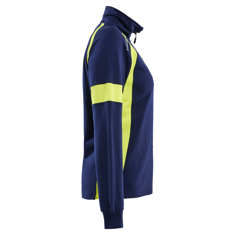 Blaklader Dames Sweatshirt Halfzip visible