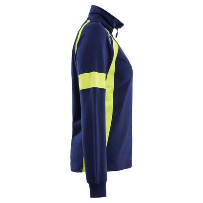 Blaklader Dames Sweatshirt Halfzip visible