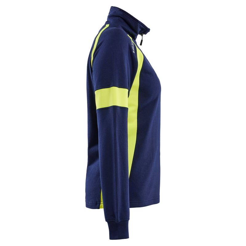 Blaklader Dames Sweatshirt Halfzip visible