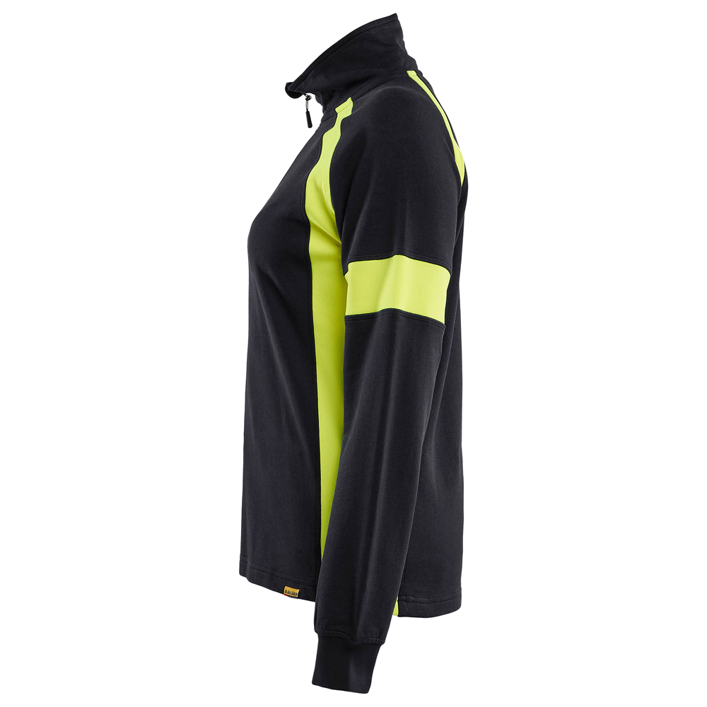 Blaklader Dames Sweatshirt Halfzip visible