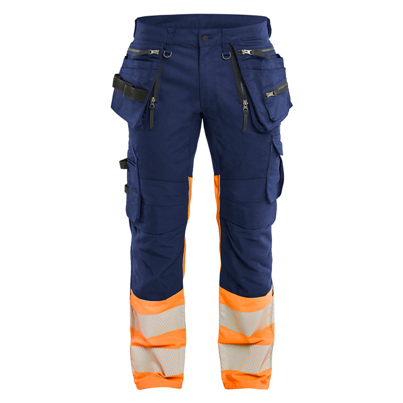 Blaklader High Vis Werkbroek Stretch Holsterpockets