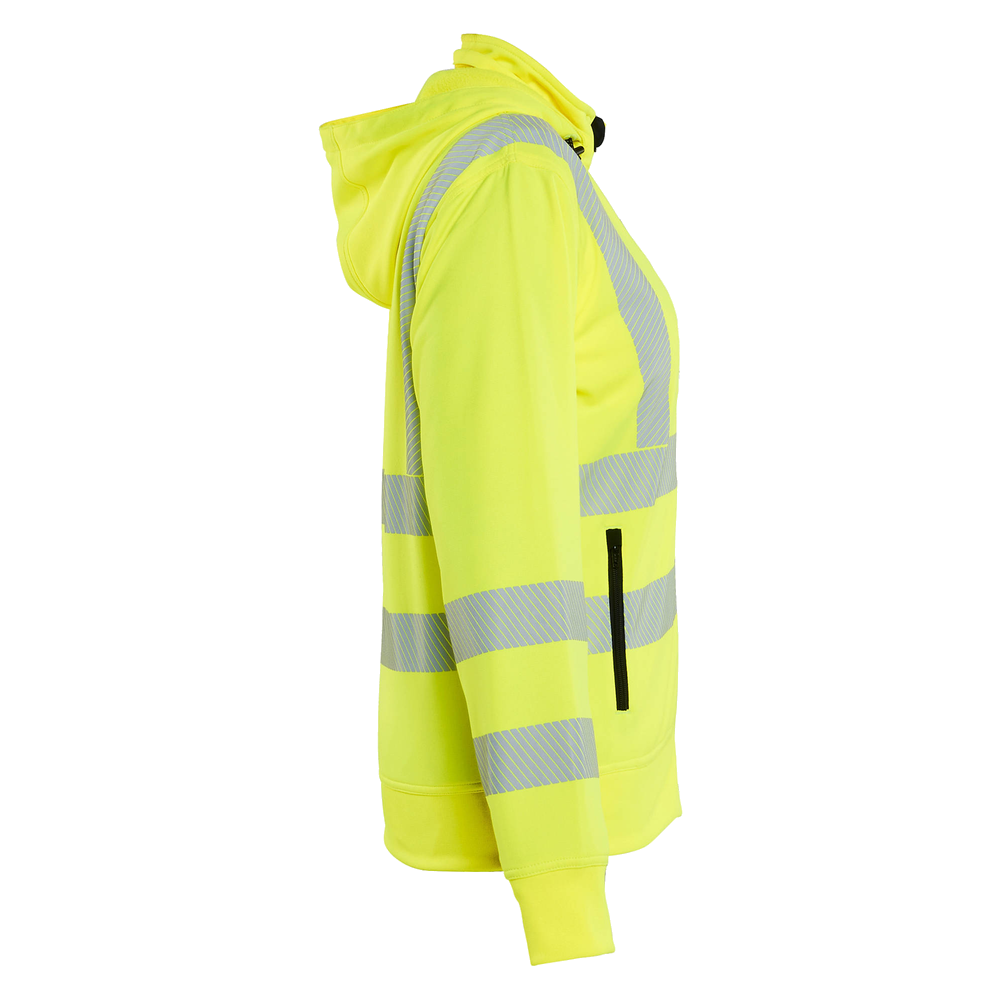 Blaklader Dames High Vis sweatshirt met afneembare capuchon